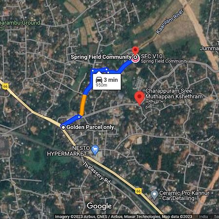 "Radhas" 4Br Villa In Gated Spring Field Community, Kannur Exteriör bild